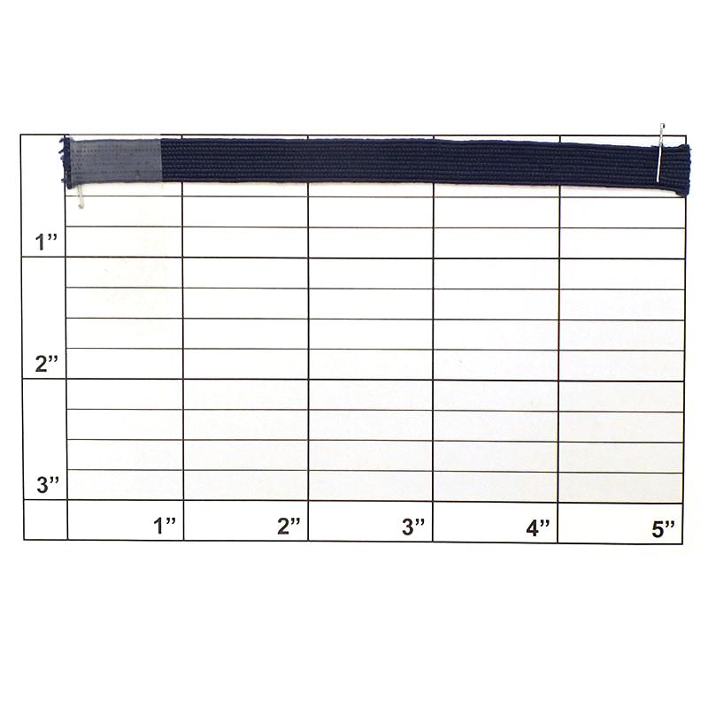 Ribbed Flat Braid 3/8" - 2 Colors