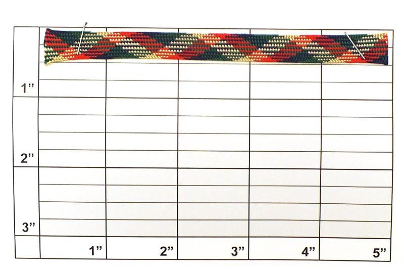 Diagonal Weave Flat Braid 3/8" - 4 Colorways