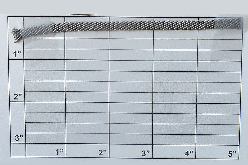 Diagonal Lines Tubular Braid 1/4" - 3 Colors