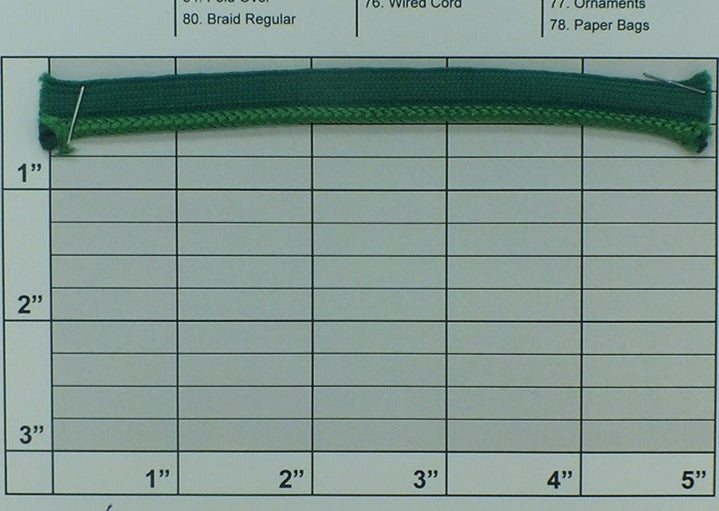 Braided Cord Piping 7/16" - 2 Colors