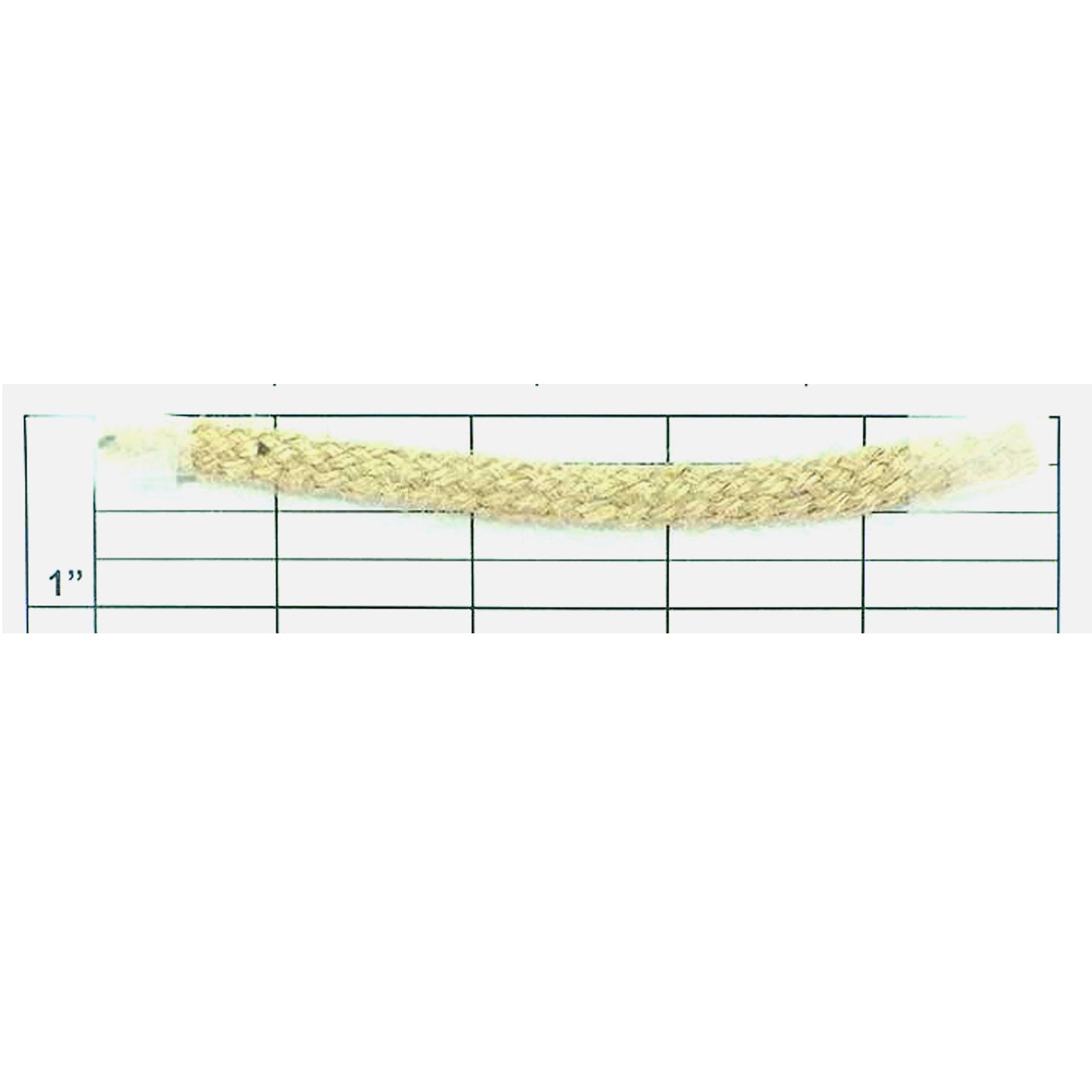 Jute Woven Cording 1/4" (Per Yard) Natural