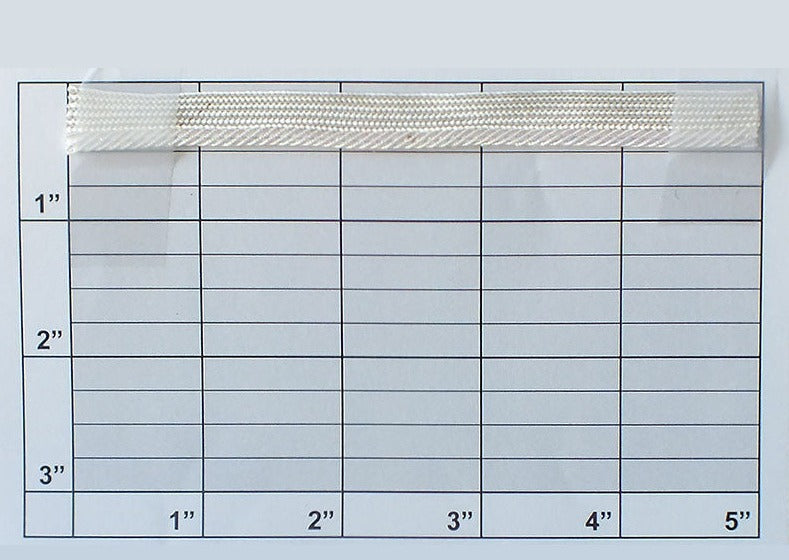 Braid Edge Piping 1/8" White/Iridescent