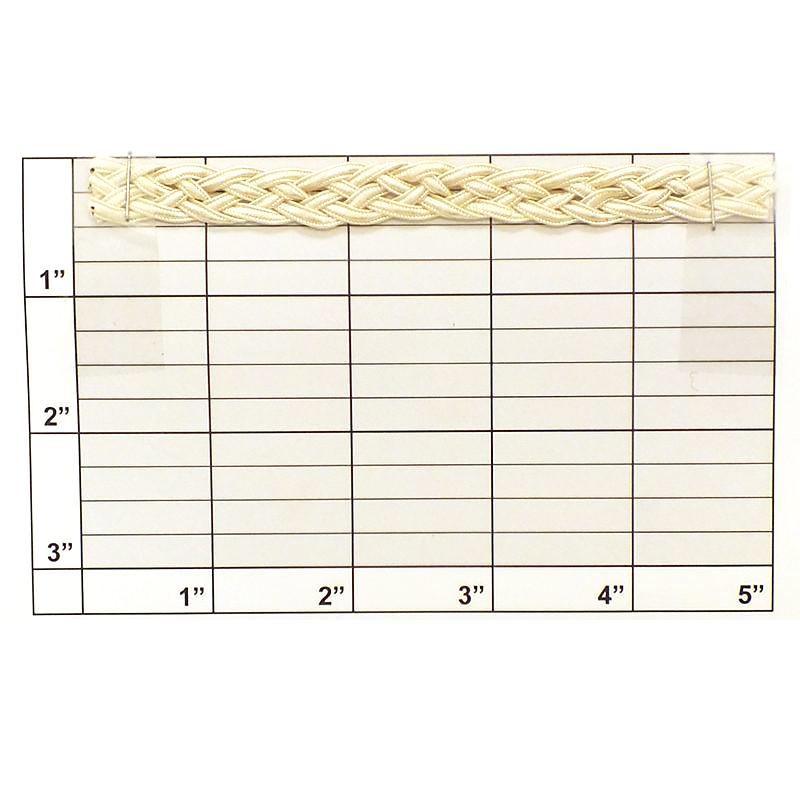 Braid 1/2" (Per Yard) 3 Colors