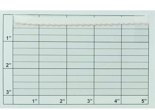 Whip Stitched Edge Cotton Tape 5/16"