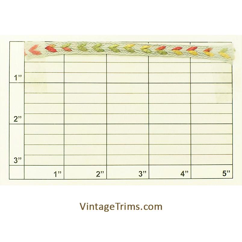 Braid w/ Braid Inset 3/8" - 2 Colorways