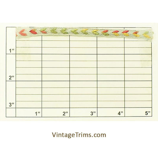 Braid w/ Braid Inset 3/8" - 2 Colorways