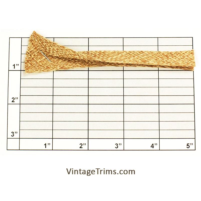 Foldover Braid 1" folded to 1/2" wide