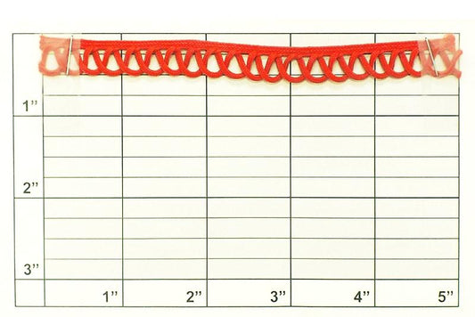 Scalloped Loop Braid 7/16" - 2 Colorways