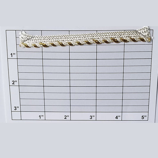 Metallic Lacing Piping  1/8"