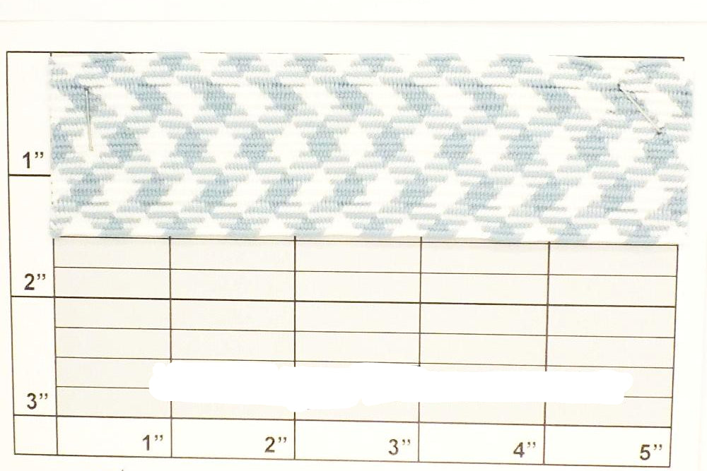 Plaid Flat Braid 1-1/2" (Per Yard) 2 Colors