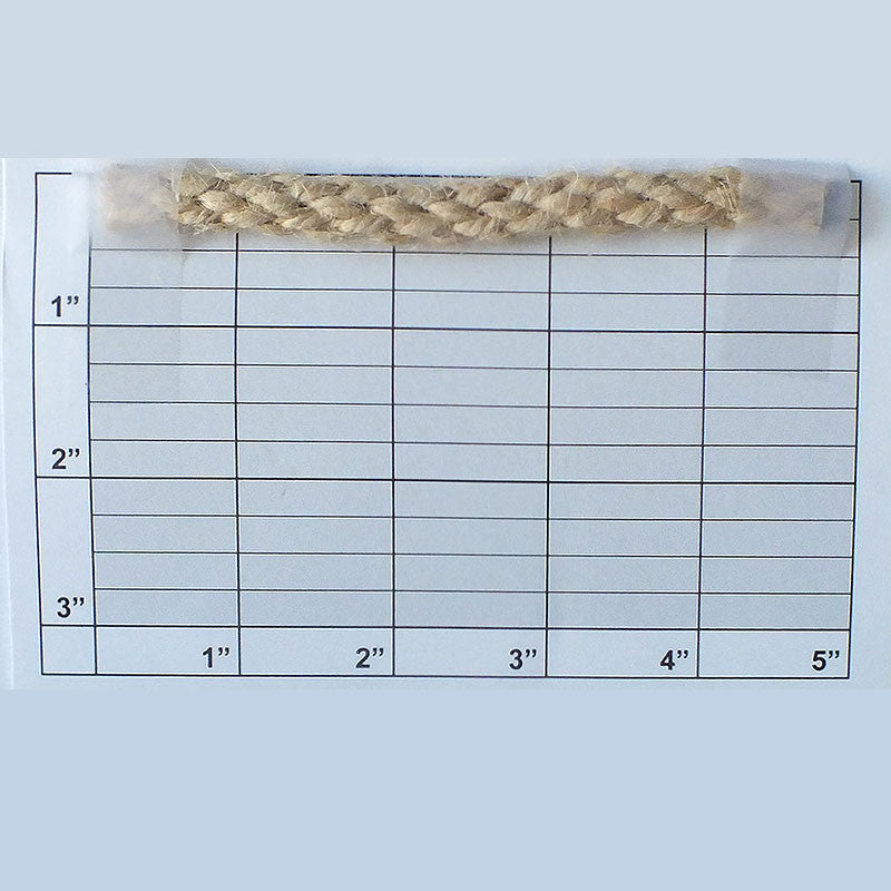 Jute Woven Cord 1/2" (Per Yard)