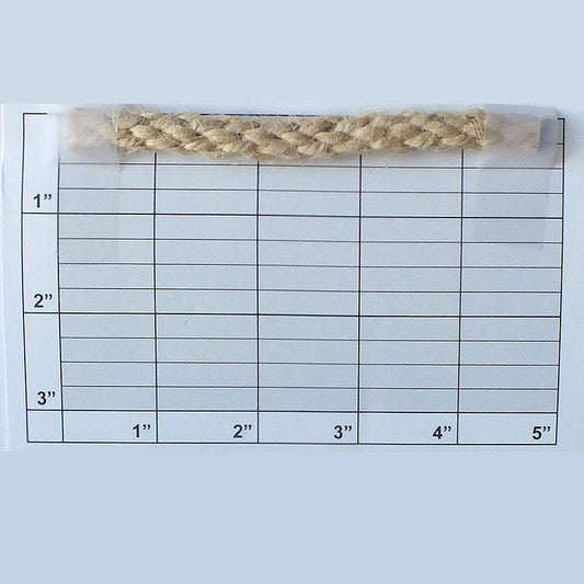 Jute Woven Cord 1/2" (Per Yard)