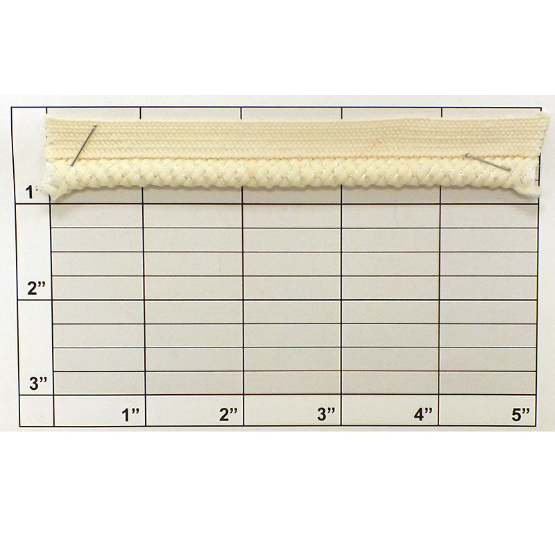 Irridescent Cordage w/Lip 3/16" - 2 Colorways