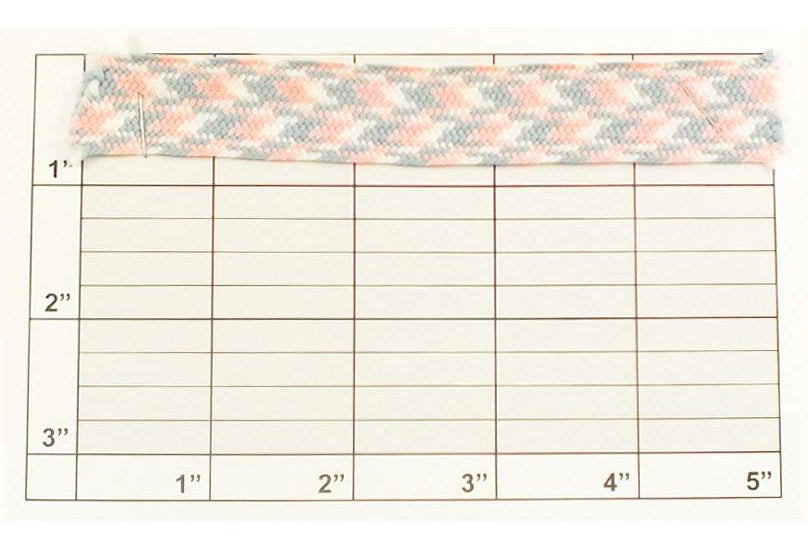 Houndstooth Design Woven Braid 3/4"