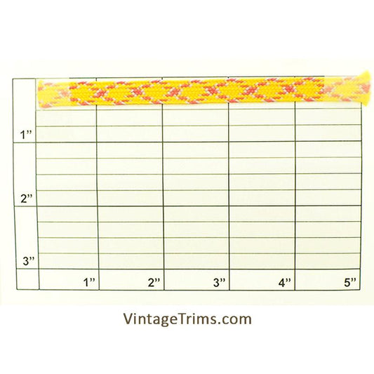 X Pattern Braid 3/8" - 3 Colorways