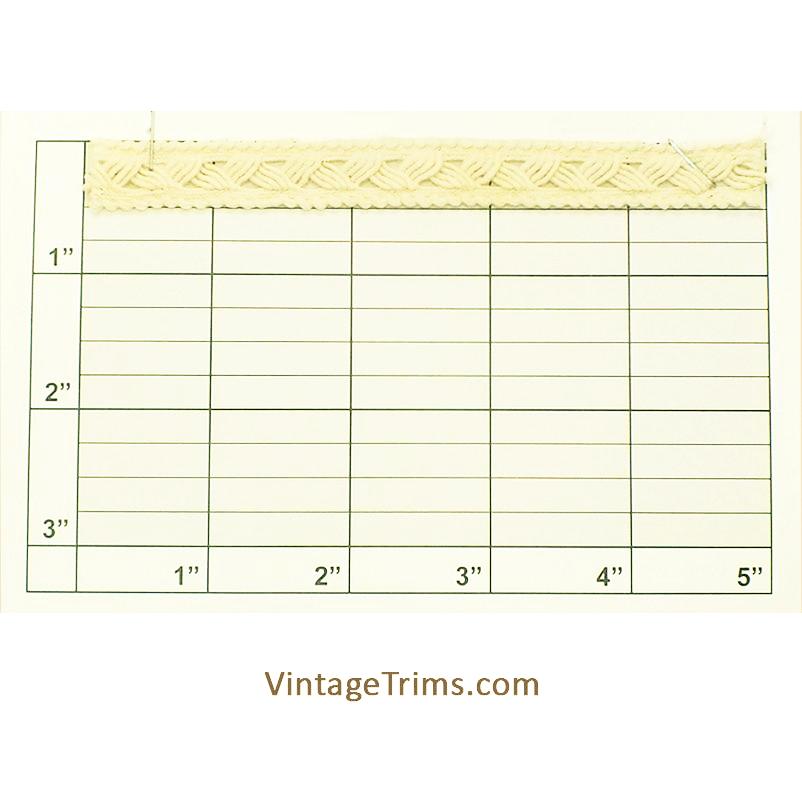 Braid w/ Inset 1/2" - 2 Colorways