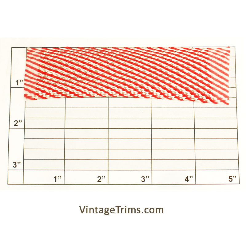 Flat Braid 1-1/4" (Per Yard) 3 Colors