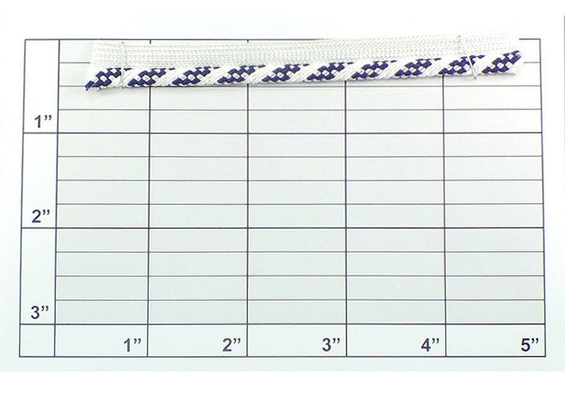 Checkered Piping Welting 7/16" 2 Colorways