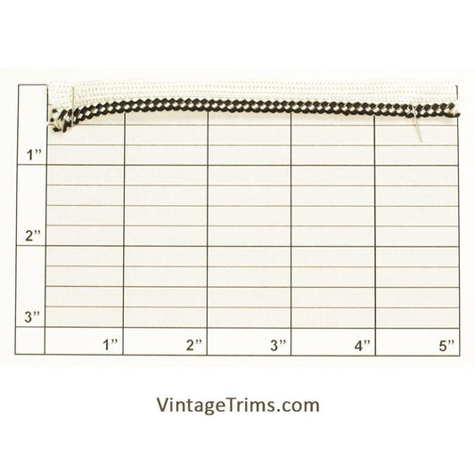 Two Color Braided Piping w/Lip 1/8" (Per Yard) 4 Colors