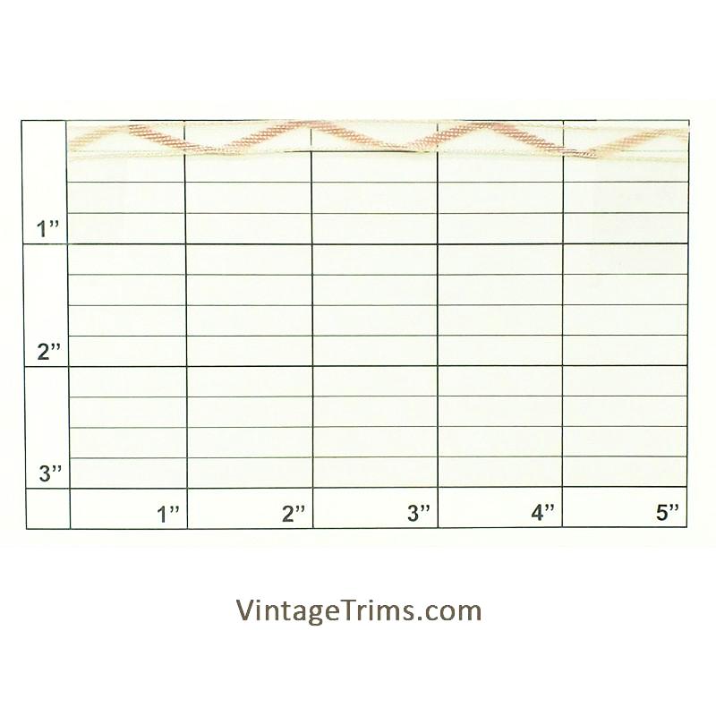 Zig Zag Flat Braid 1/4"