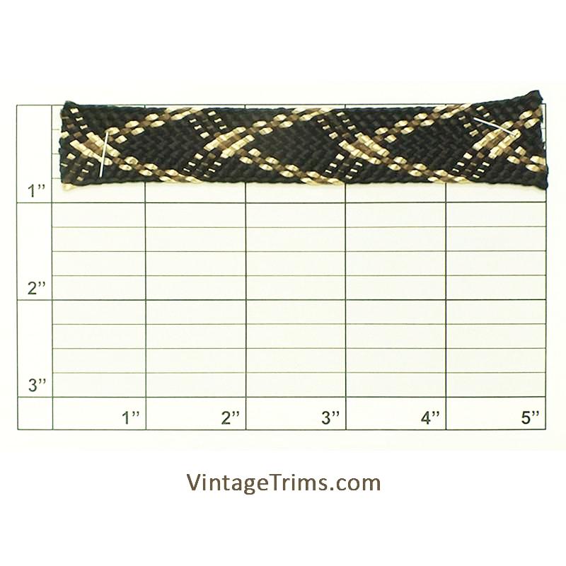 Snake Flat Braid 7/8" - 5 Colorways.