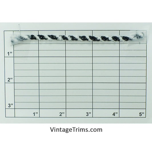 Chenille & Rayon Twisted Cord 3/16" - 9 Colorways