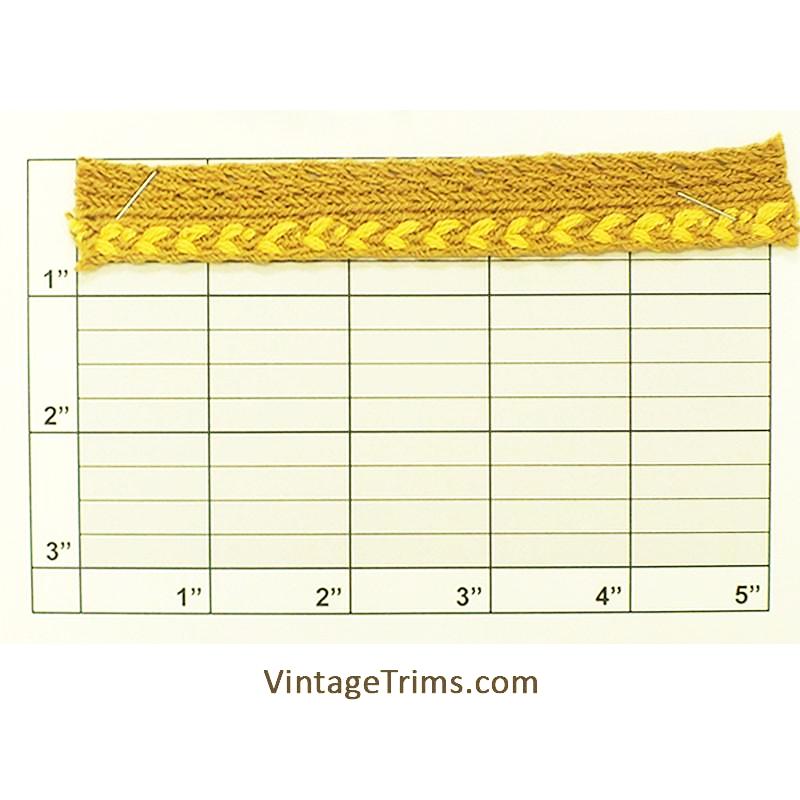Arrow Edge Braid 3/4" (Per Yard) 3 Colors