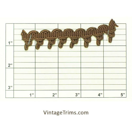 Scalloped Loop Braid 7/8" - 6 Colors