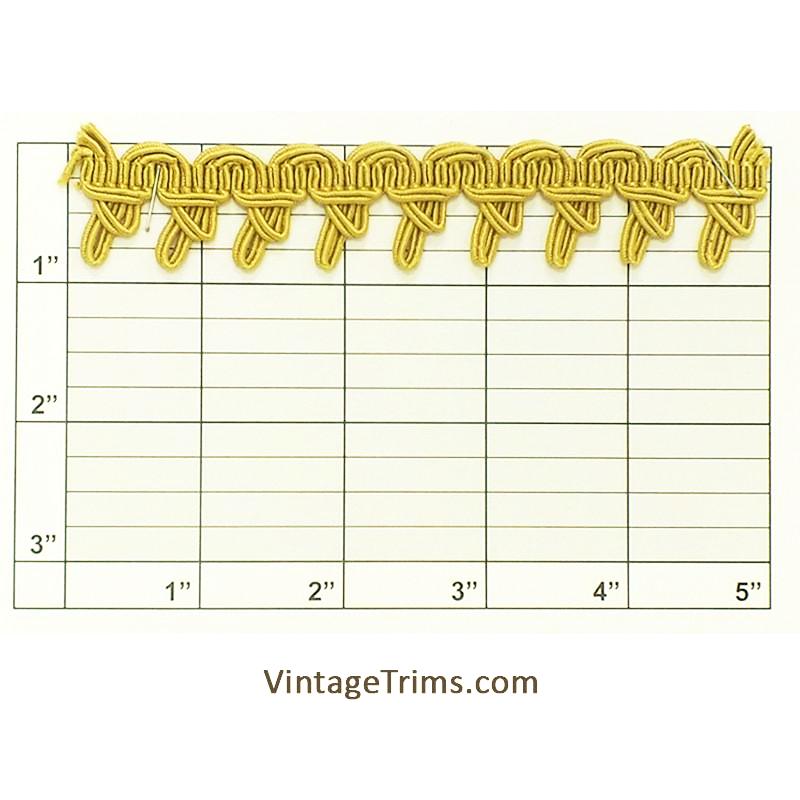 Scalloped Loop Braid 7/8" - 6 Colors