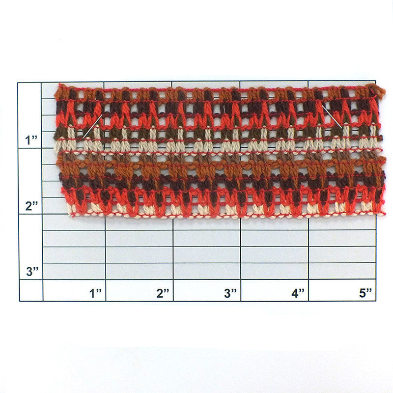 Braid 2" (Per Yard) Multi-Colored