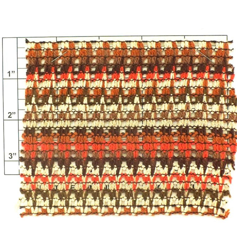 Braid 4-1/4" (Per Yard) Multi-Colored