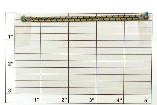 Multicolor Rayon Soutache 3/16" (Per Yard) 2 Colors