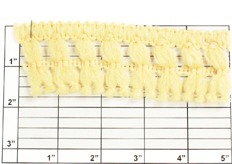 Tassel Fringe 1-7/8" (Per Yard) Ivory