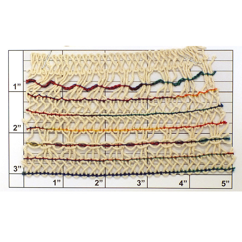 Elastic Braid 3" (Per Yard) Natural/Red/Green/Yellow/Orange/Navy