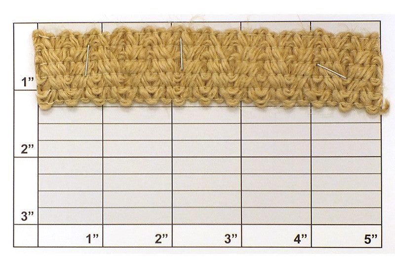 Jute Braid 1-3/16" (Per Yard)