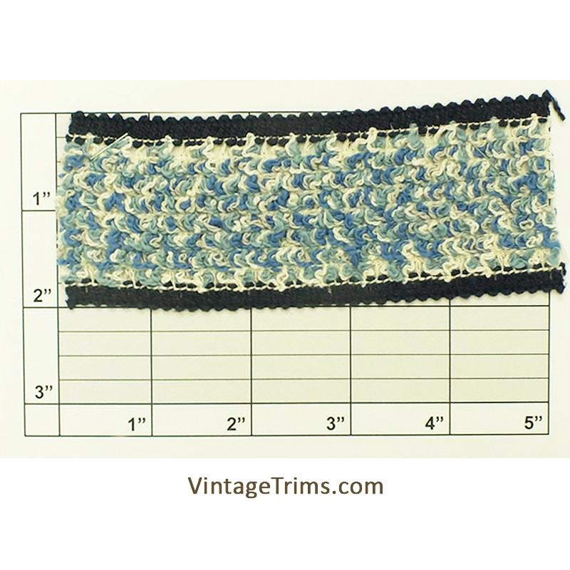Multicolor Braid 2" (Per Yard) 4 Colors