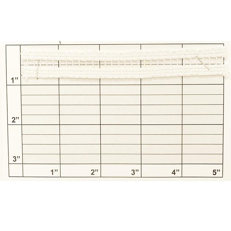 Ladder Braid 11/16" (Per Yard) White