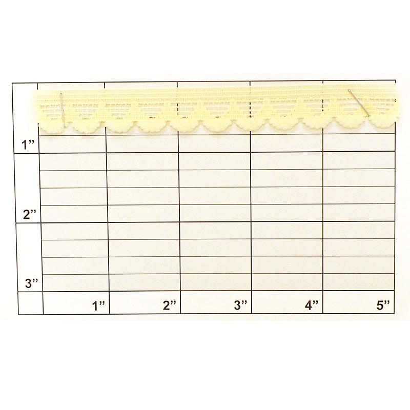 Scalloped Braid 5/8" Natural