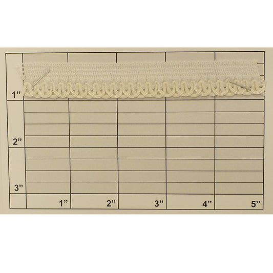 Piping w/ Tape 5/16" (Per Yard) Off-White/White