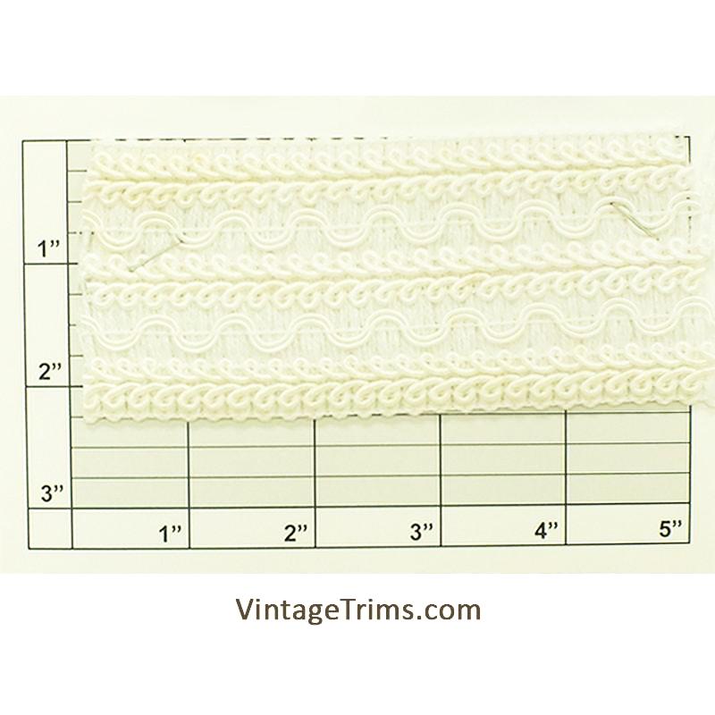 Wide Elastic Gimp Braid 2-1/4" - 2 Colors