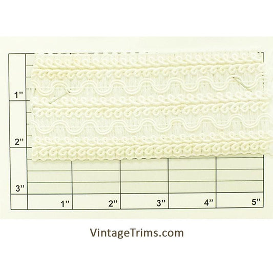 Wide Elastic Gimp Braid 2-1/4" - 2 Colors