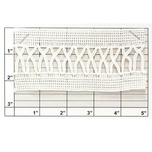 Braid center lacing 3", 2 Colors