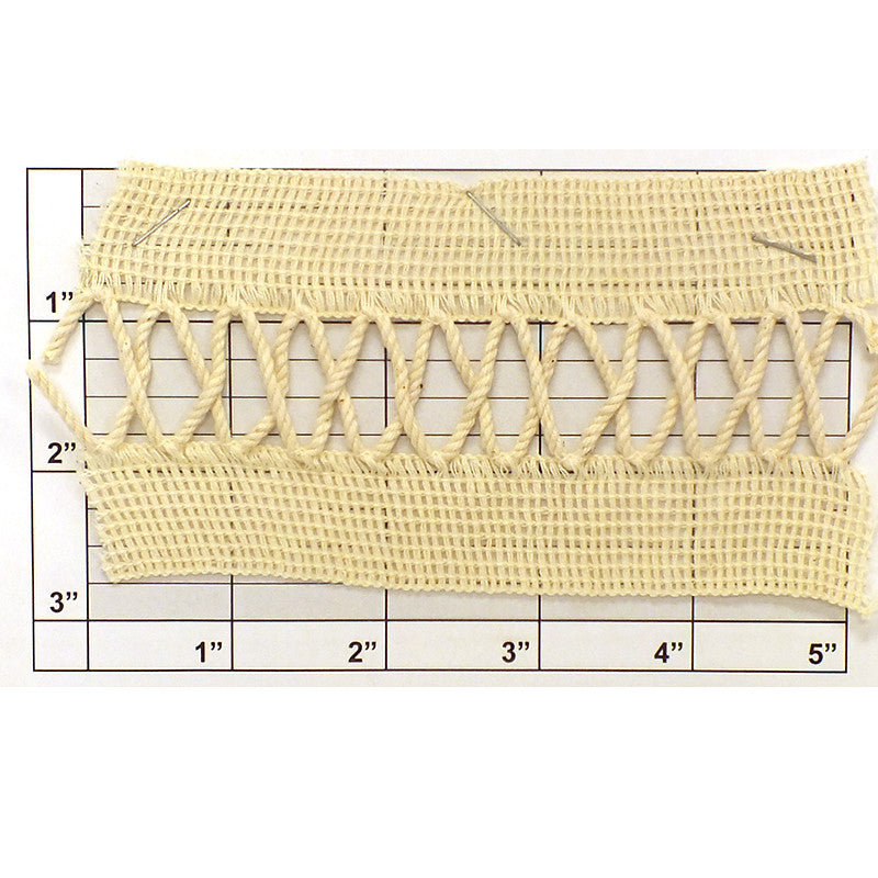 Braid Lacing 2-3/4" Natural