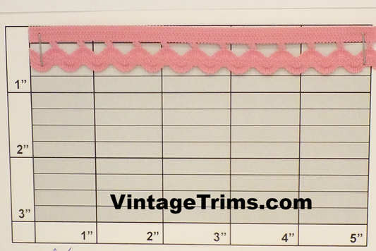 Ric Rac Elastic 3/4" (Per Yard) 2 Colors