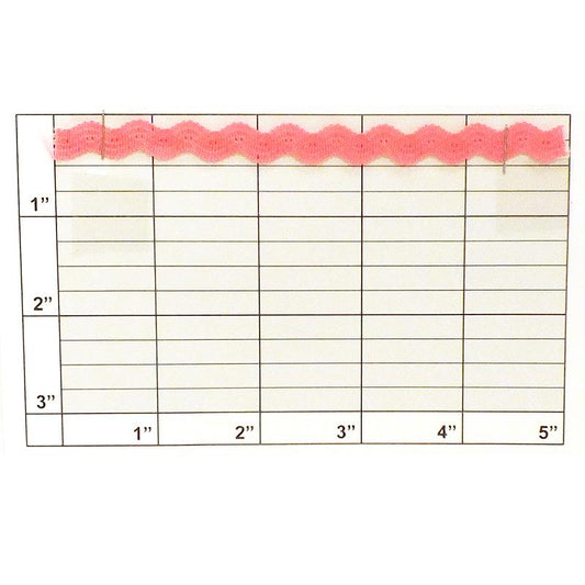 Stretch Elastic Ric Rac Braid 3/8" - 3 Colors