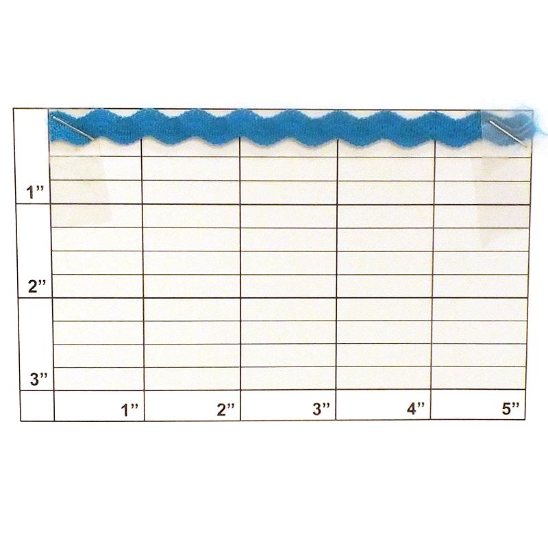 Stretch Elastic Ric Rac Braid 3/8" - 3 Colors