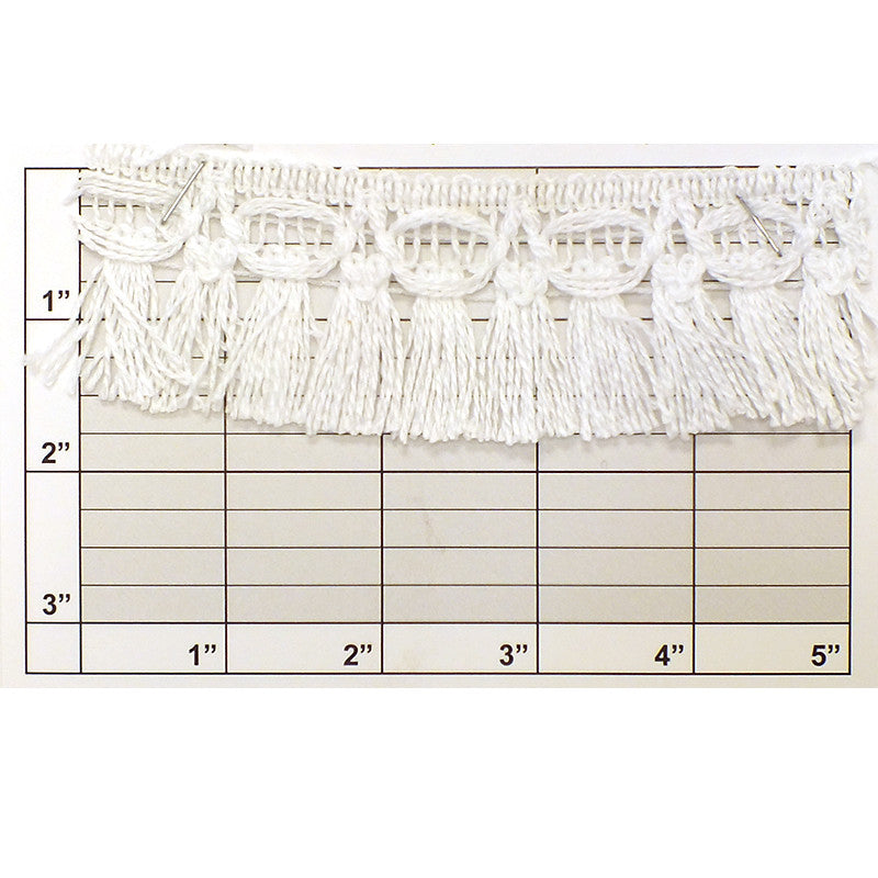 Tassel Fringe 1-3/4" (Per Yard) 2 Colors