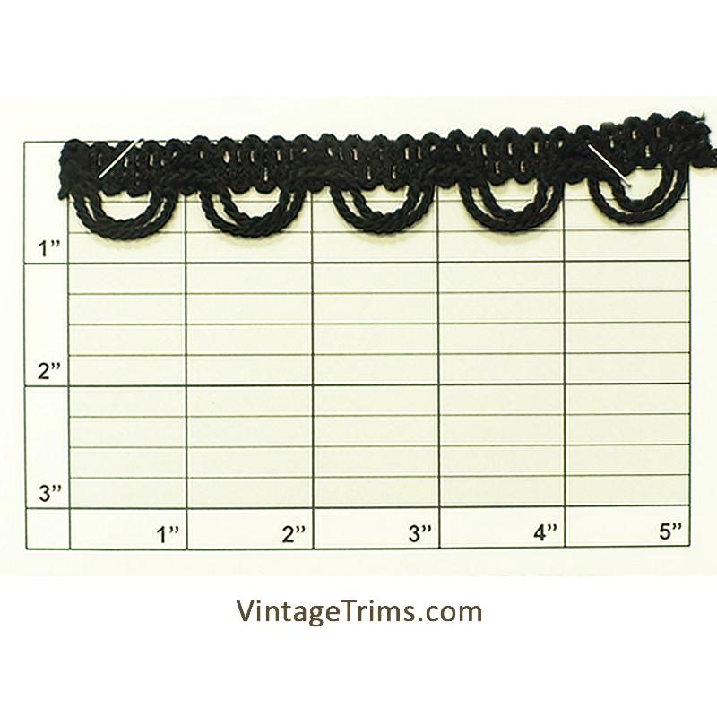 Scalloped Loop Braid 3/4"
