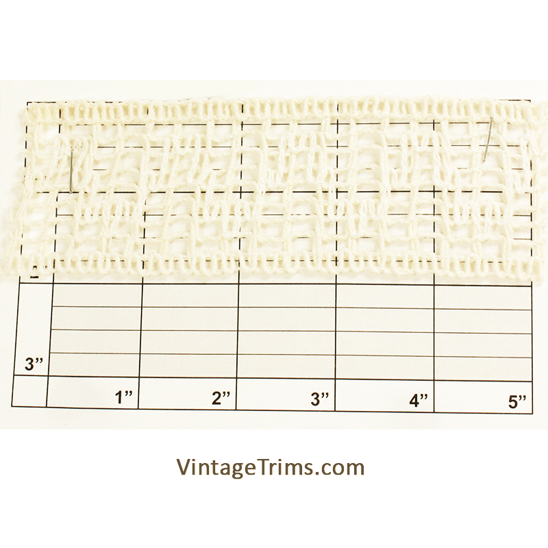 Braid 2" (Per Yard) White