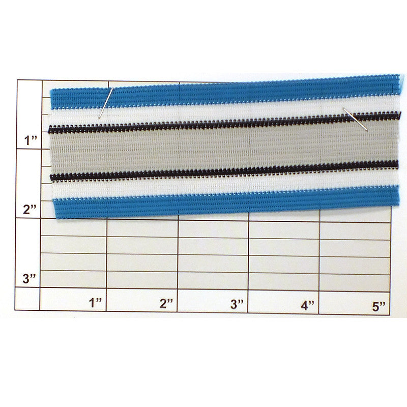 Stripes Knit 1-7/8" (Per Yard) Multicolor